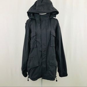 Stussy light jacket with hood